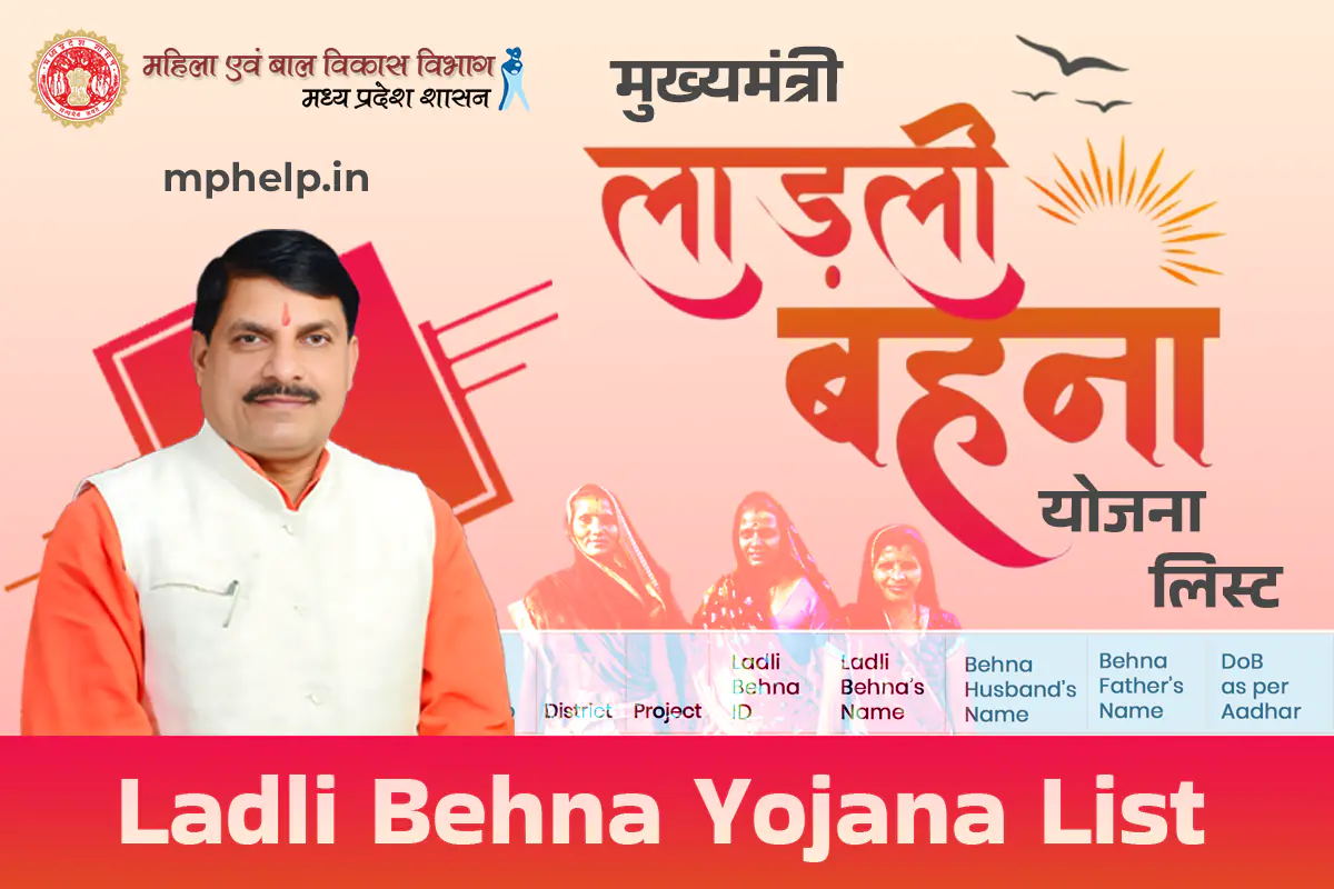 Ladli Behna Yojana List 2024
